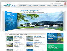 Tablet Screenshot of parcolog.fr